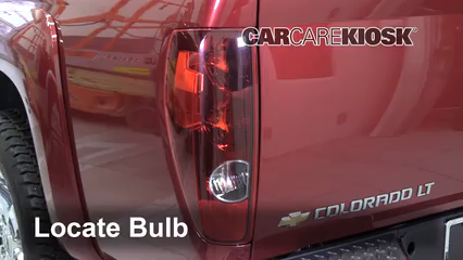 2011 Chevrolet Colorado LT 3.7L 5 Cyl. Crew Cab Pickup Lights Tail Light (replace bulb)